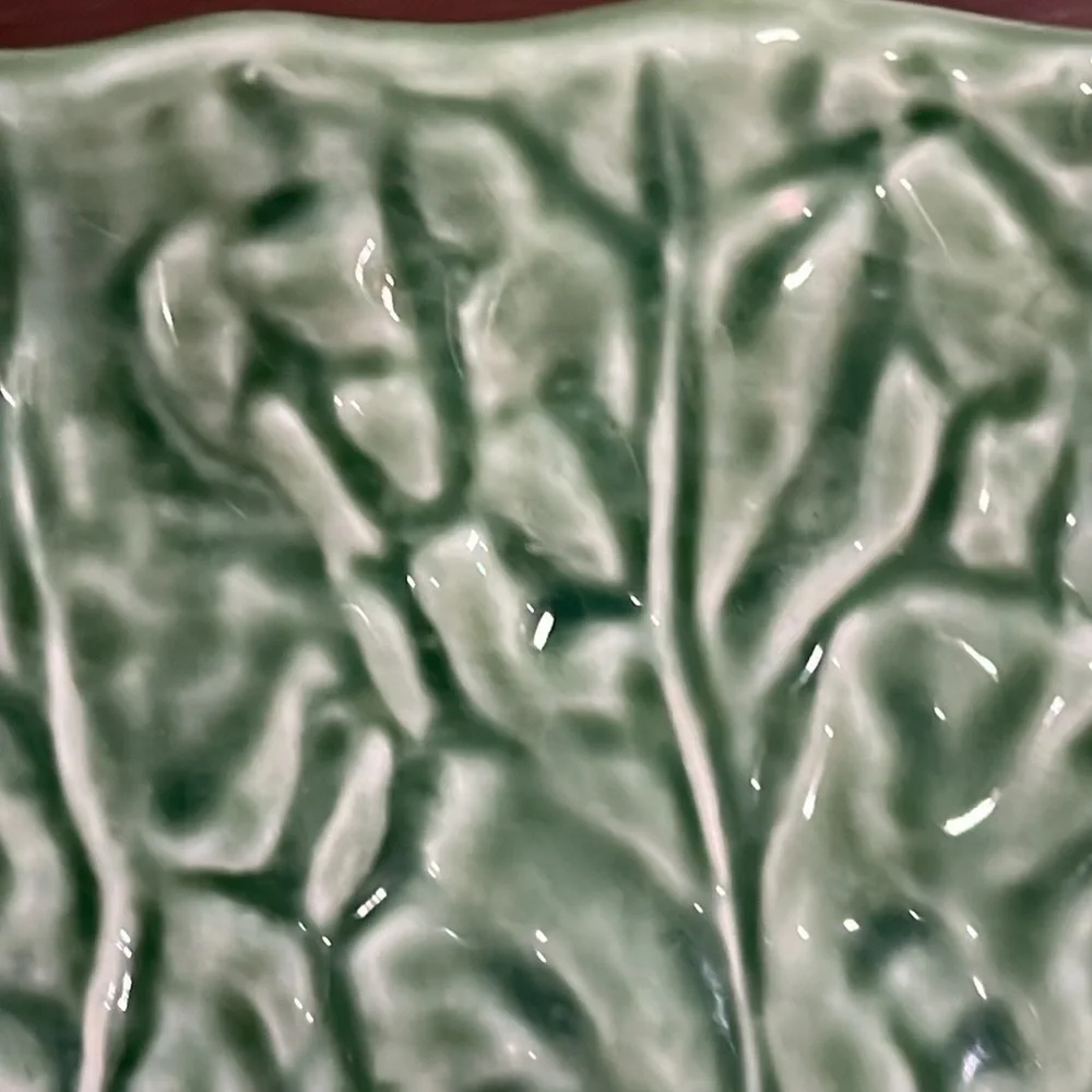 Olfaire lettuce leaf large bowl